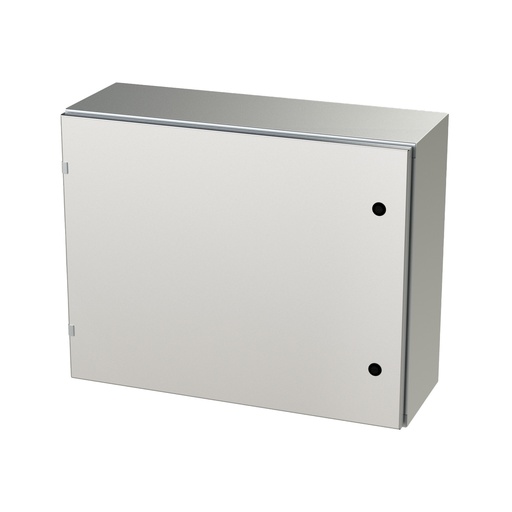 [SCE-24EL3010SSLP] NEMA 4X Enclosure, Wallmount, 24" H x 30" W x 10" D, 304 Stainless Steel