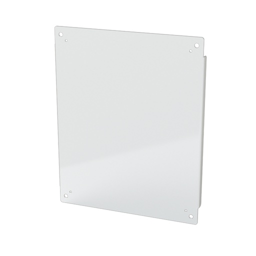 [SCE-24P20] Enclosure Sub-Panel, 21" H x 17" W, Carbon Steel, Powder Coat White