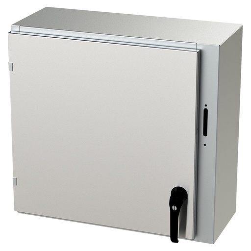 [SCE-24XEL2510SSLP] NEMA 4X Enclosure, Wallmount, 24" H x 25" W x 10" D, 304 Stainless Steel