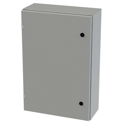 [SCE-30EL2008LP] NEMA 3R, 4, 12 Enclosure, Wallmount, 30" H x 20" W x 8" D, Carbon Steel, Powder Coat gray, Heavy Duty