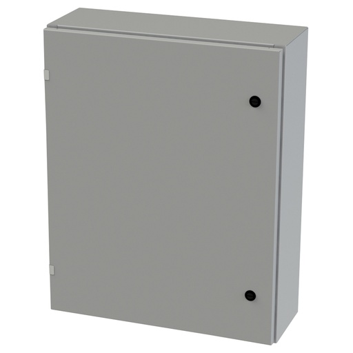 [SCE-30EL2408LP] NEMA 3R, 4, 12 Enclosure, Wallmount, 30" H x 24" W x 8" D, Carbon Steel, Powder Coat gray, Heavy Duty