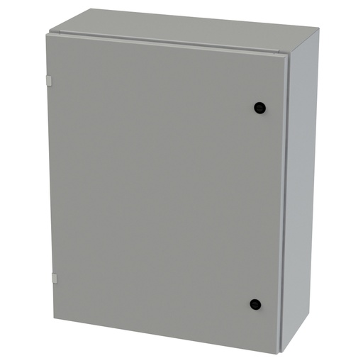 [SCE-30EL2410LP] NEMA 3R, 4, 12 Enclosure, Wallmount, 30" H x 24" W x 10" D, Carbon Steel, Powder Coat gray, Heavy Duty