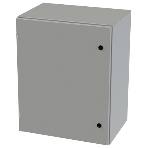 [SCE-30EL2416LP] NEMA 3R, 4, 12 Enclosure, Wallmount, 30" H x 24" W x 16" D, Carbon Steel, Powder Coat gray, Heavy Duty