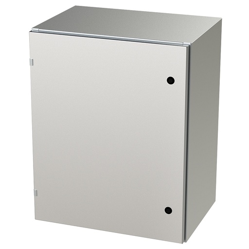 [SCE-30EL2416SSLP] NEMA 4X Enclosure, Wallmount, 30" H x 24" W x 16" D, 304 Stainless Steel