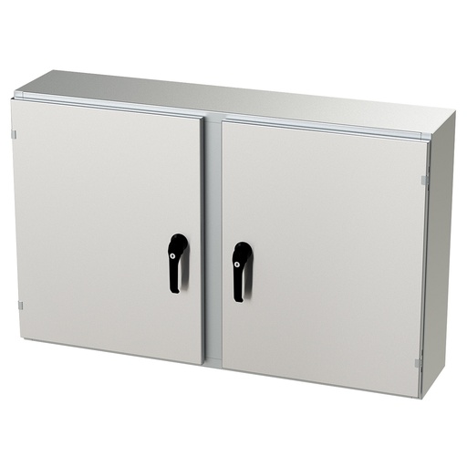 [SCE-30EL4810SSWFLP] NEMA 4X Enclosure, Wallmount, 30" H x 48" W x 10" D, 304 Stainless Steel