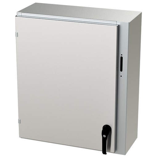 [SCE-30XEL2510SSLP] NEMA 4X Enclosure, Wallmount, 30" H x 25" W x 10" D, 304 Stainless Steel