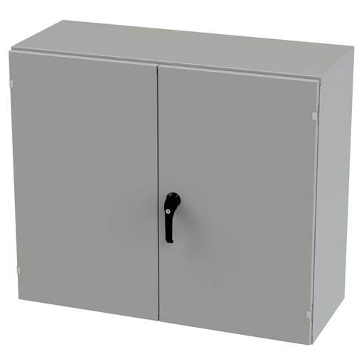 [SCE-364216WFLP] NEMA 3R, 4, 12 Enclosure, Wallmount, 36" H x 42" W x 16" D, Carbon Steel, Powder Coat gray