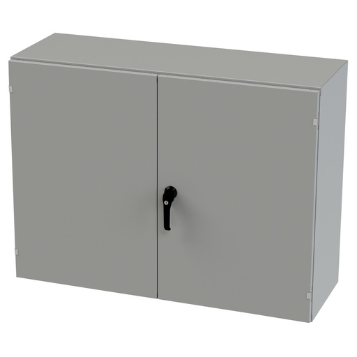 [SCE-364816WFLP] NEMA 3R, 4, 12 Enclosure, Wallmount, 36" H x 48" W x 16" D, Carbon Steel, Powder Coat gray