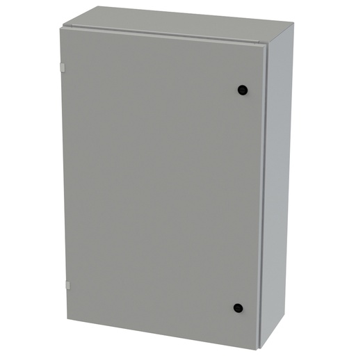 [SCE-36EL2410LP] NEMA 3R, 4, 12 Enclosure, Wallmount, 36" H x 24" W x 10" D, Carbon Steel, Powder Coat gray, Heavy Duty