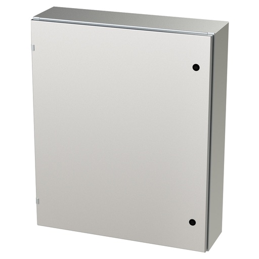 [SCE-36EL3008SSLP] NEMA 4X Enclosure, Wallmount, 36" H x 30" W x 8" D, 304 Stainless Steel