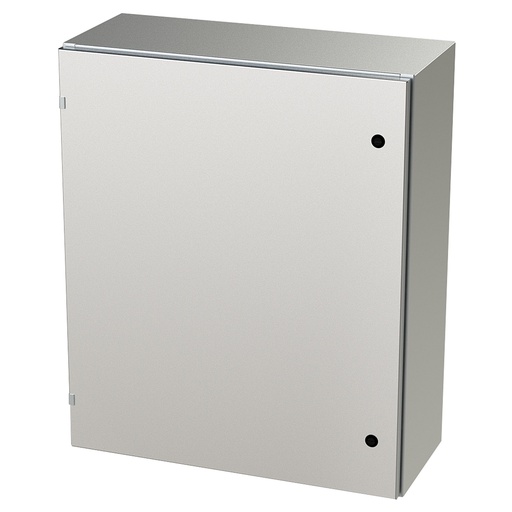 [SCE-36EL3012SSLP] NEMA 4X Enclosure, Wallmount, 36" H x 30" W x 12" D, 304 Stainless Steel