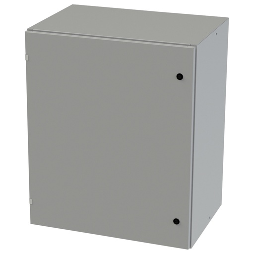 [SCE-36EL3020LP] NEMA 3R, 4, 12 Enclosure, Wallmount, 36" H x 30" W x 20" D, Carbon Steel, Powder Coat gray, Heavy Duty