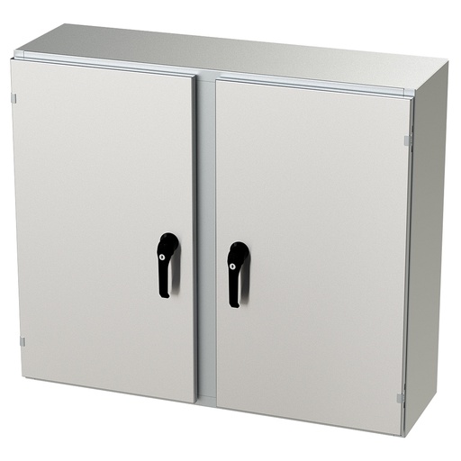 [SCE-36EL4212SSWFLP] NEMA 4X Enclosure, Wallmount, 36" H x 42" W x 12" D, 304 Stainless Steel