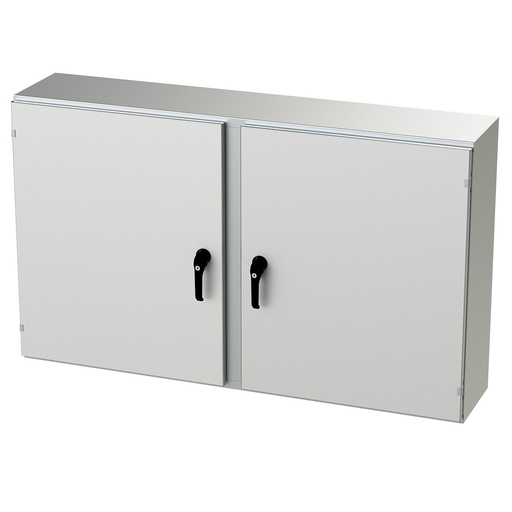 [SCE-36EL6012SSWFLP] NEMA 4X Enclosure, Wallmount, 36" H x 60" W x 12" D, 304 Stainless Steel