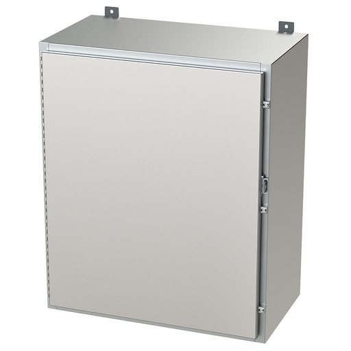 [SCE-36H3012SSLP] NEMA 4X Enclosure, Wallmount, 36" H x 30" W x 12" D, 304 Stainless Steel