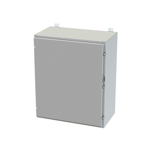 [SCE-36H3016LP] NEMA 3R, 4, 12 Enclosure, Wallmount, 36" H x 30" W x 16" D, Carbon Steel, Powder Coat gray