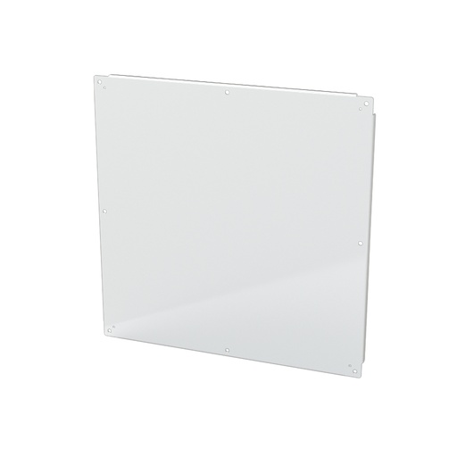 [SCE-36P36] Enclosure Sub-Panel, 33" H x 33" W, Carbon Steel, Powder Coat White