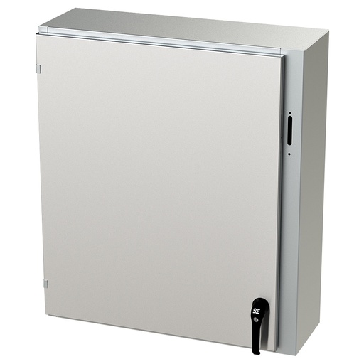 [SCE-36XEL3110SSLP] NEMA 4X Enclosure, Wallmount, 36" H x 31" W x 10" D, 304 Stainless Steel