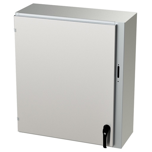 [SCE-36XEL3112SSLP] NEMA 4X Enclosure, Wallmount, 36" H x 31.375" W x 12" D, 304 Stainless Steel