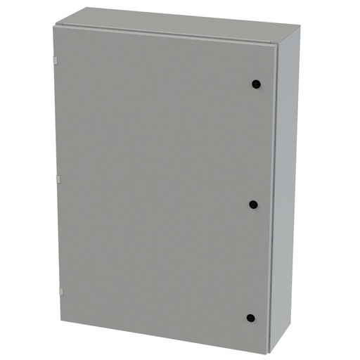 [SCE-42EL3010LP] NEMA 3R, 4, 12 Enclosure, Wallmount, 42" H x 30" W x 10" D, Carbon Steel, Powder Coat gray, Heavy Duty