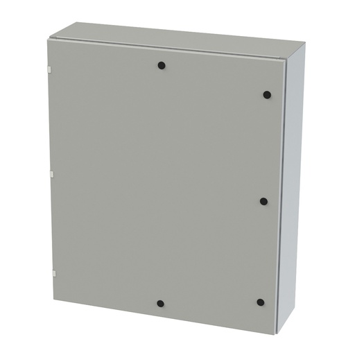 [SCE-42EL3610LP] NEMA 3R, 4, 12 Enclosure, Wallmount, 42" H x 36" W x 10" D, Carbon Steel, Powder Coat gray, Heavy Duty