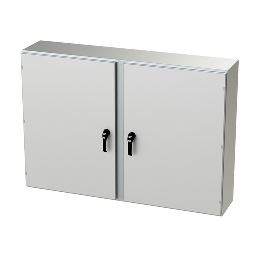 [SCE-42EL6012SSWFALP] NEMA 4X Enclosure, Wallmount, 42" H x 60" W x 12" D, 304 Stainless Steel