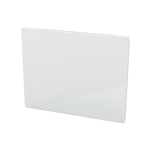 [SCE-42P52] Enclosure Sub-Panel, 38" H x 48" W, Carbon Steel, Powder Coat White