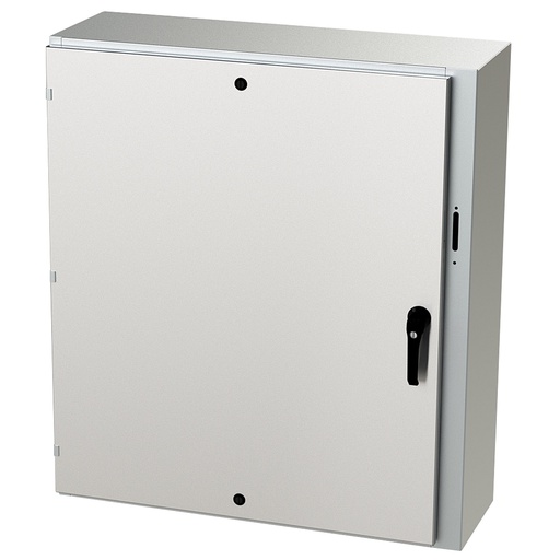 [SCE-42XEL3712SSLP] NEMA 4X Enclosure, Wallmount, 42" H x 37" W x 12" D, 304 Stainless Steel