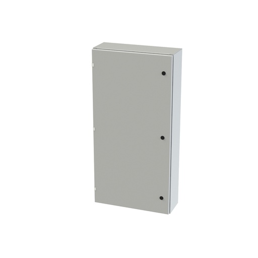 [SCE-48EL2408LP] NEMA 3R, 4, 12 Enclosure, Wallmount, 48" H x 24" W x 8" D, Carbon Steel, Powder Coat gray, Heavy Duty