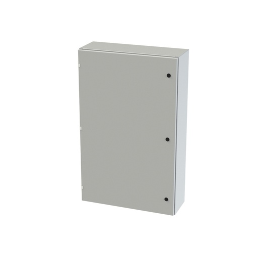 [SCE-48EL3010LP] NEMA 3R, 4, 12 Enclosure, Wallmount, 48" H x 30" W x 10" D, Carbon Steel, Powder Coat gray, Heavy Duty