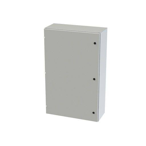 [SCE-48EL3012LP] NEMA 3R, 4, 12 Enclosure, Wallmount, 48" H x 30" W x 12" D, Carbon Steel, Powder Coat gray, Heavy Duty