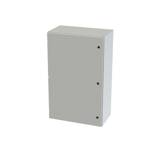 [SCE-48EL3016LP] NEMA 3R, 4, 12 Enclosure, Wallmount, 48" H x 30" W x 16" D, Carbon Steel, Powder Coat gray, Heavy Duty