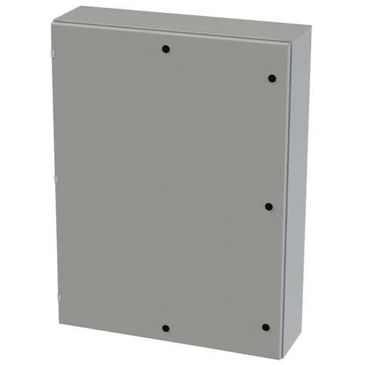 [SCE-48EL3610LP] NEMA 3R, 4, 12 Enclosure, Wallmount, 48" H x 36" W x 10" D, Carbon Steel, Powder Coat gray, Heavy Duty