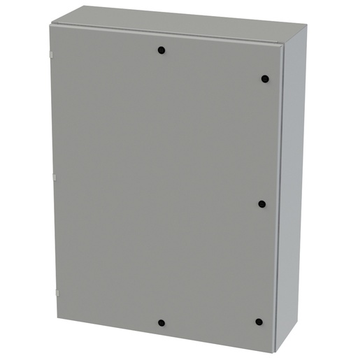 [SCE-48EL3612LP] NEMA 3R, 4, 12 Enclosure, Wallmount, 48" H x 36" W x 12" D, Carbon Steel, Powder Coat gray, Heavy Duty