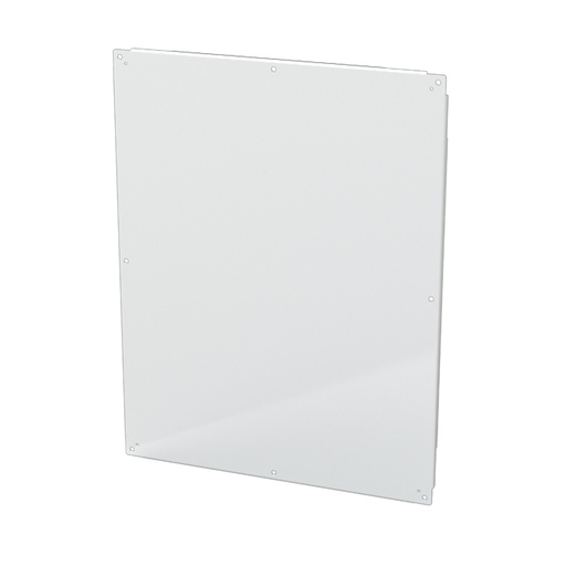 [SCE-48P37] Enclosure Sub-Panel, 44" H x 34" W, Carbon Steel, Powder Coat White