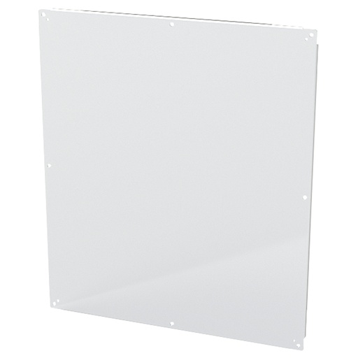 [SCE-48P42] Enclosure Sub-Panel, 45" H x 39" W, Carbon Steel, Powder Coat White