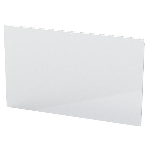 [SCE-48P76] Enclosure Sub-Panel, 44" H x 72" W, Carbon Steel, Powder Coat White