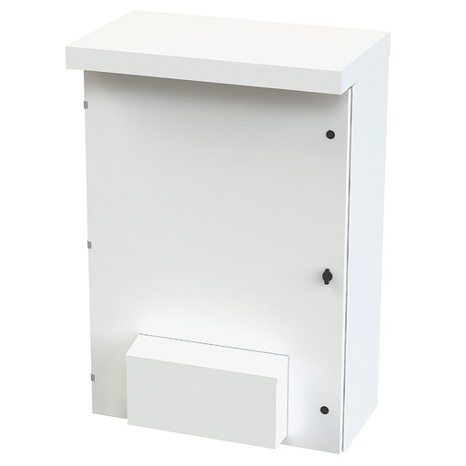 [SCE-53VR3616] NEMA 3R Enclosure, Wallmount, 53" H x 36" W x 16" D, Carbon Steel, Powder Coat White