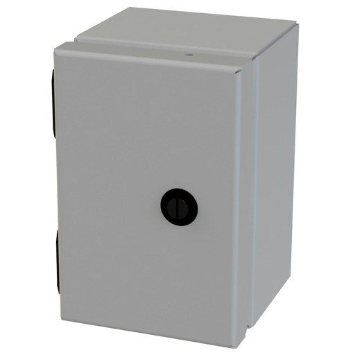 [SCE-604ELJ] NEMA 3R, 4, 12 Junction Box, Wallmount, 6" H x 4" W x 4" D, Carbon Steel, Powder Coat gray