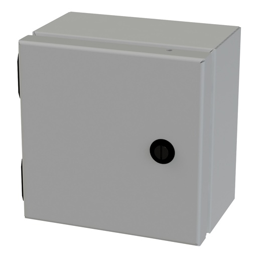 [SCE-606ELJ] NEMA 3R, 4, 12 Junction Box, Wallmount, 6" H x 4" W x 4" D, Carbon Steel, Powder Coat gray