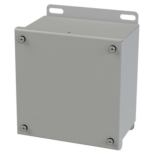 [SCE-606SC] NEMA 3R, 4, 12 Enclosure, Wallmount, 6.125" H x 6" W x 4" D, Carbon Steel, Powder Coat gray