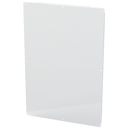[SCE-60BFP42] Enclosure Sub-Panel, 56" H x 38" W, Carbon Steel, Powder Coat White