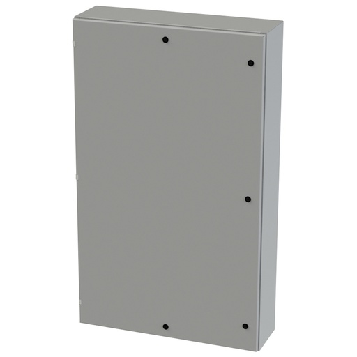 [SCE-60EL3610LP] NEMA 3R, 4, 12 Enclosure, Wallmount, 60" H x 36" W x 10" D, Carbon Steel, Powder Coat gray, Heavy Duty