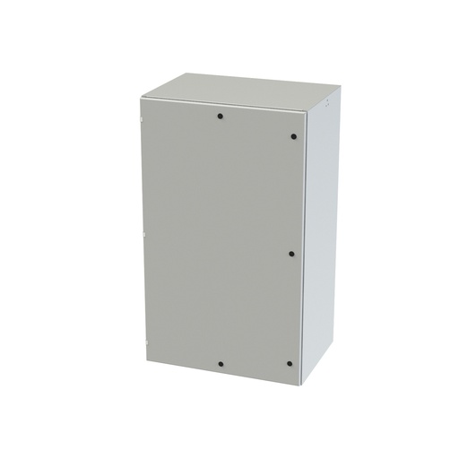 [SCE-60EL3624LP] NEMA 3R, 4, 12 Enclosure, Wallmount, 60" H x 36" W x 24" D, Carbon Steel, Powder Coat gray, Heavy Duty