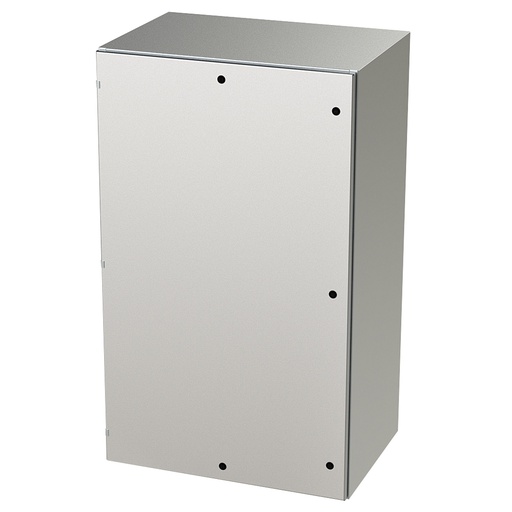 [SCE-60EL3624SSLP] NEMA 4X Enclosure, Wallmount, 60" H x 36" W x 24" D, 304 Stainless Steel