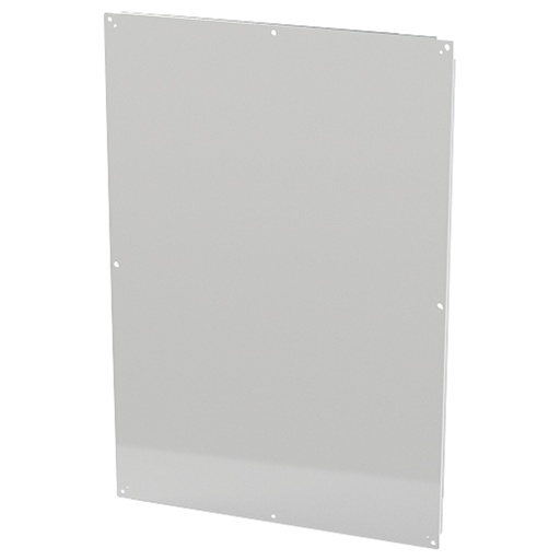 [SCE-60P42] Enclosure Sub-Panel, 57" H x 39" W, Carbon Steel, Powder Coat White