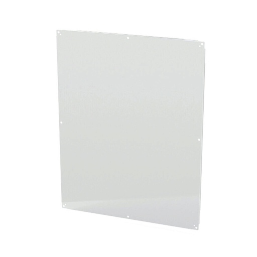 [SCE-60P48] Enclosure Sub-Panel, 56" H x 44" W, Carbon Steel, Powder Coat White