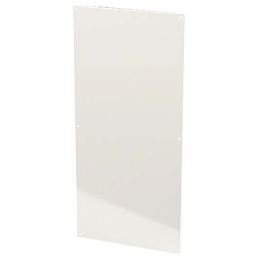 [SCE-64P31] Enclosure Sub-Panel, 60" H x 27.75" W, Carbon Steel, Powder Coat White
