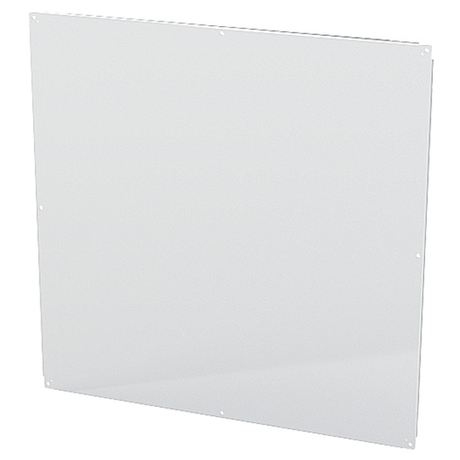 [SCE-64P64] Enclosure Sub-Panel, 60" H x 60" W, Carbon Steel, Powder Coat White