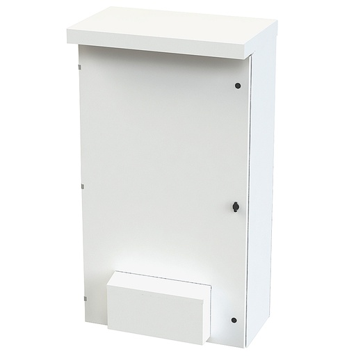 [SCE-65VR3616] NEMA 3R Enclosure, Wallmount, 65" H x 36" W x 16" D, Carbon Steel, Powder Coat White